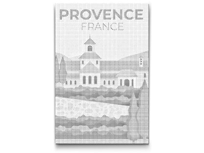 Mal-med-prikker -  Provence, Frankrig