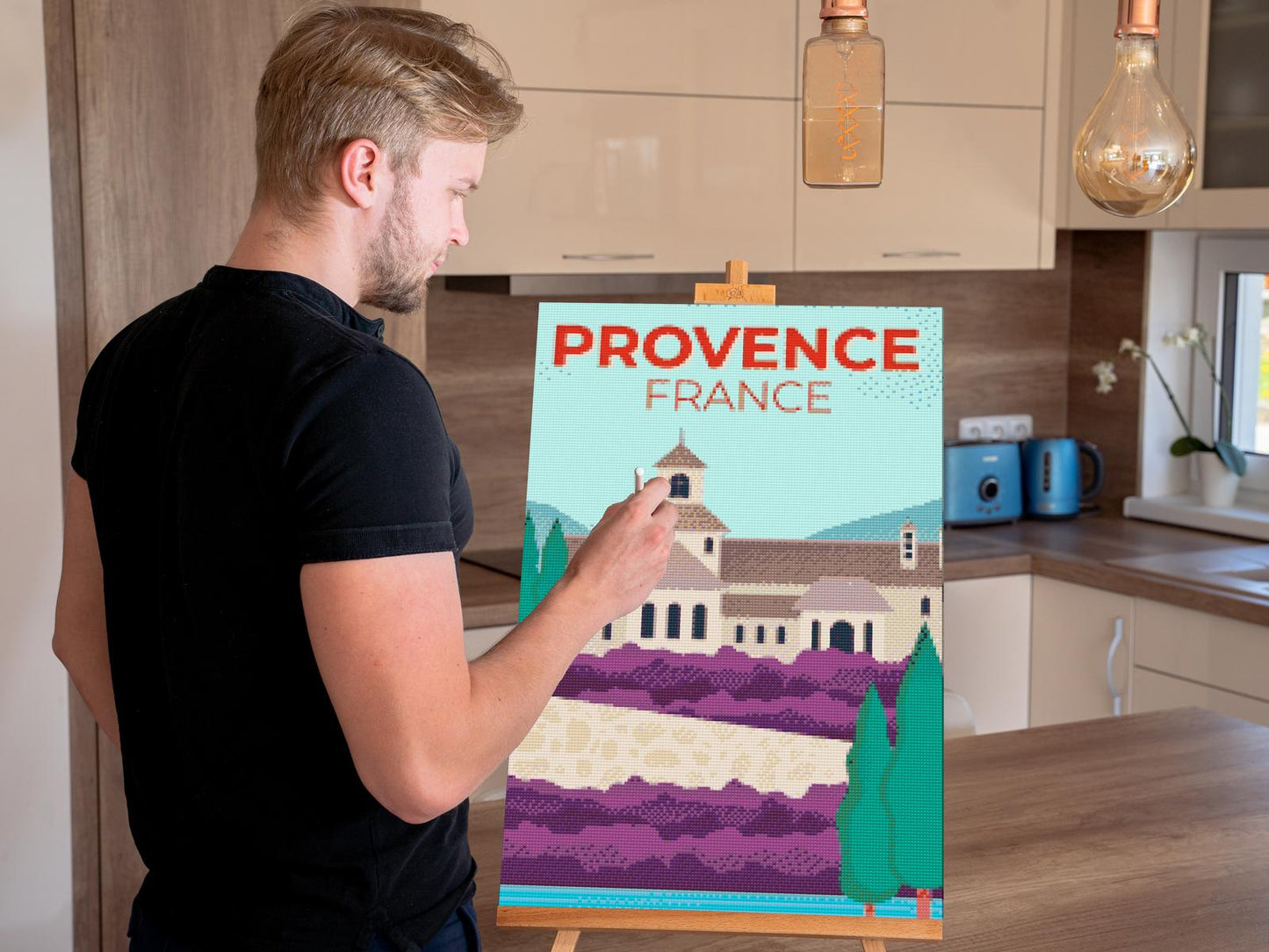 Diamond Painting - Provence, Frankrig