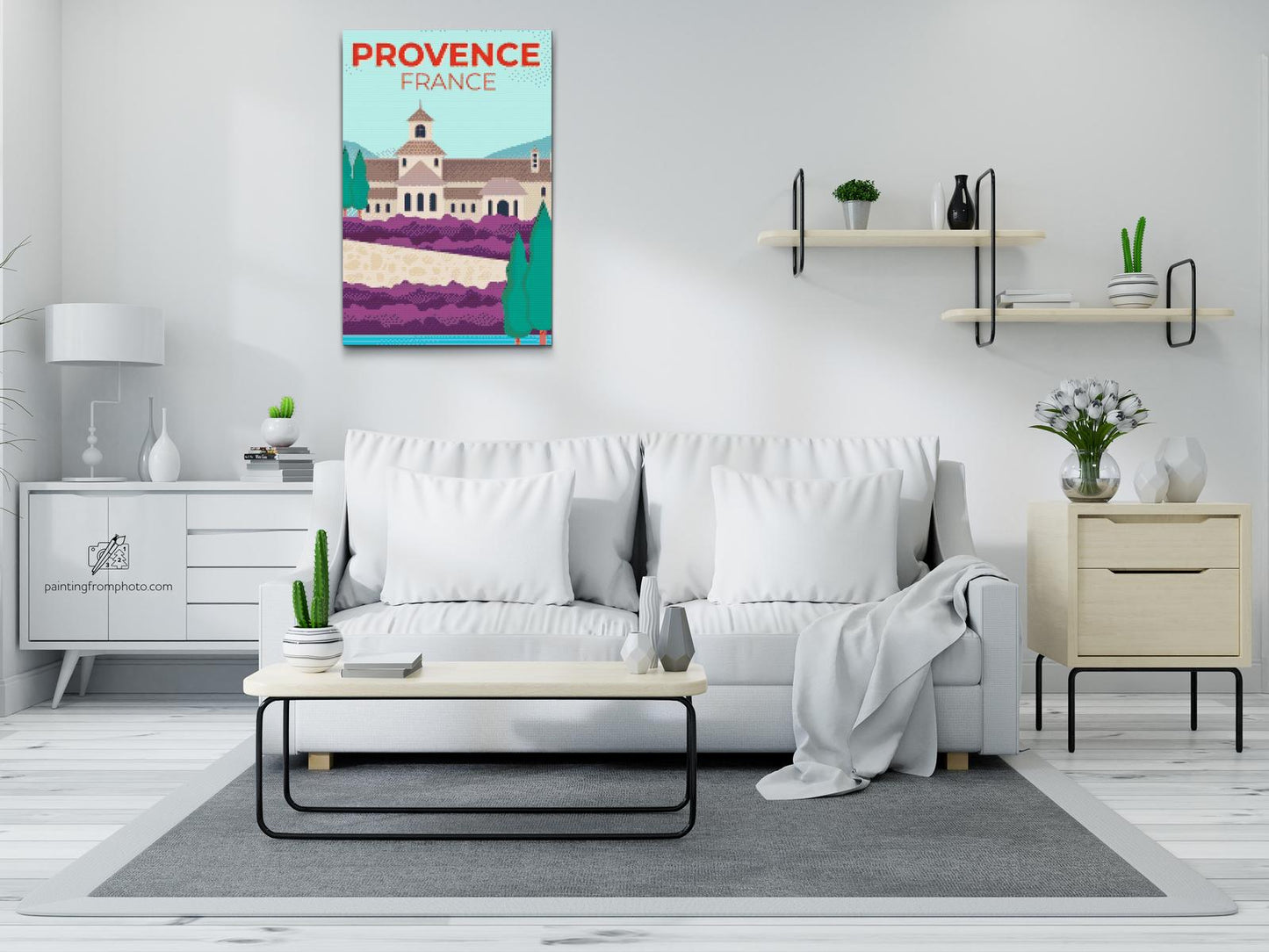 Diamond Painting - Provence, Frankrig