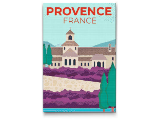 Diamond Painting - Provence, Frankrig