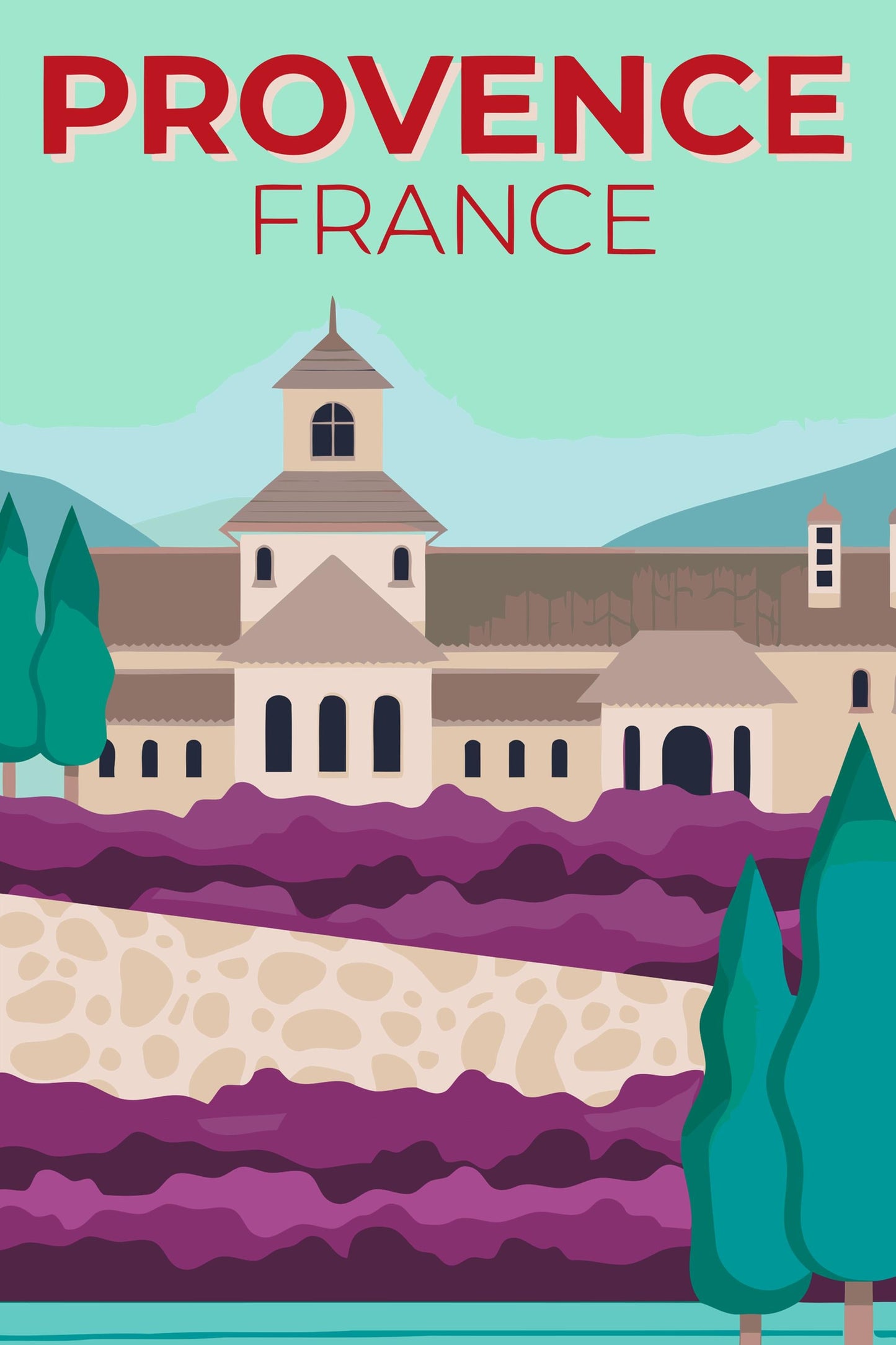 Paint by Numbers - Provence, Frankrig