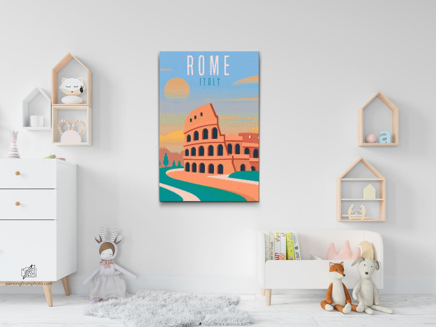 Diamond Painting - Rom, Italien