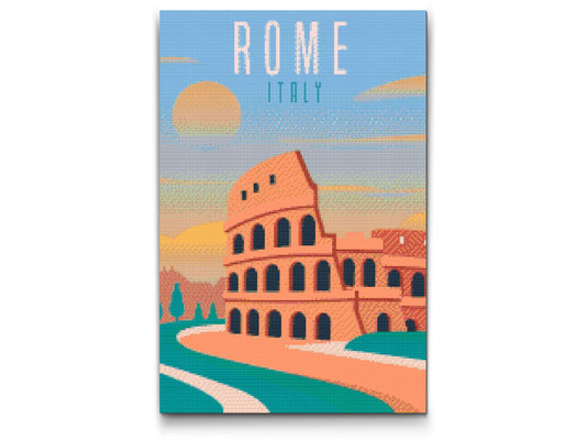 Diamond Painting - Rom, Italien