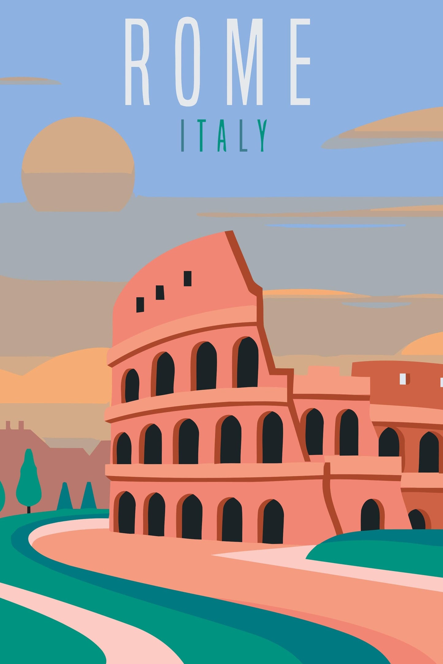 Paint by Numbers - Rom, Italien