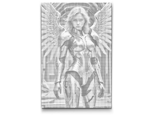 Engel i Metallisk Rustning