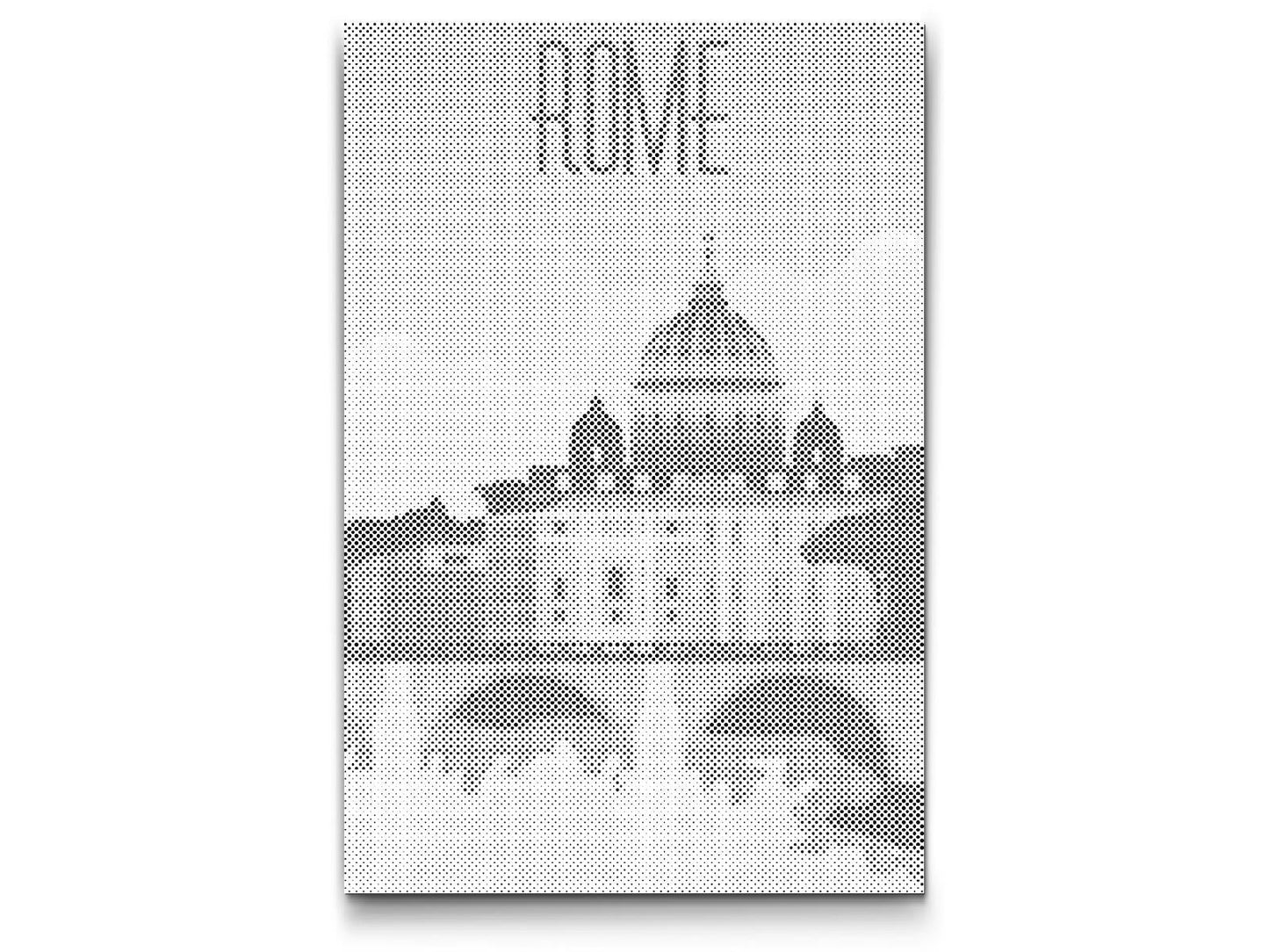 Mal-med-prikker -  Rom, Italien 2