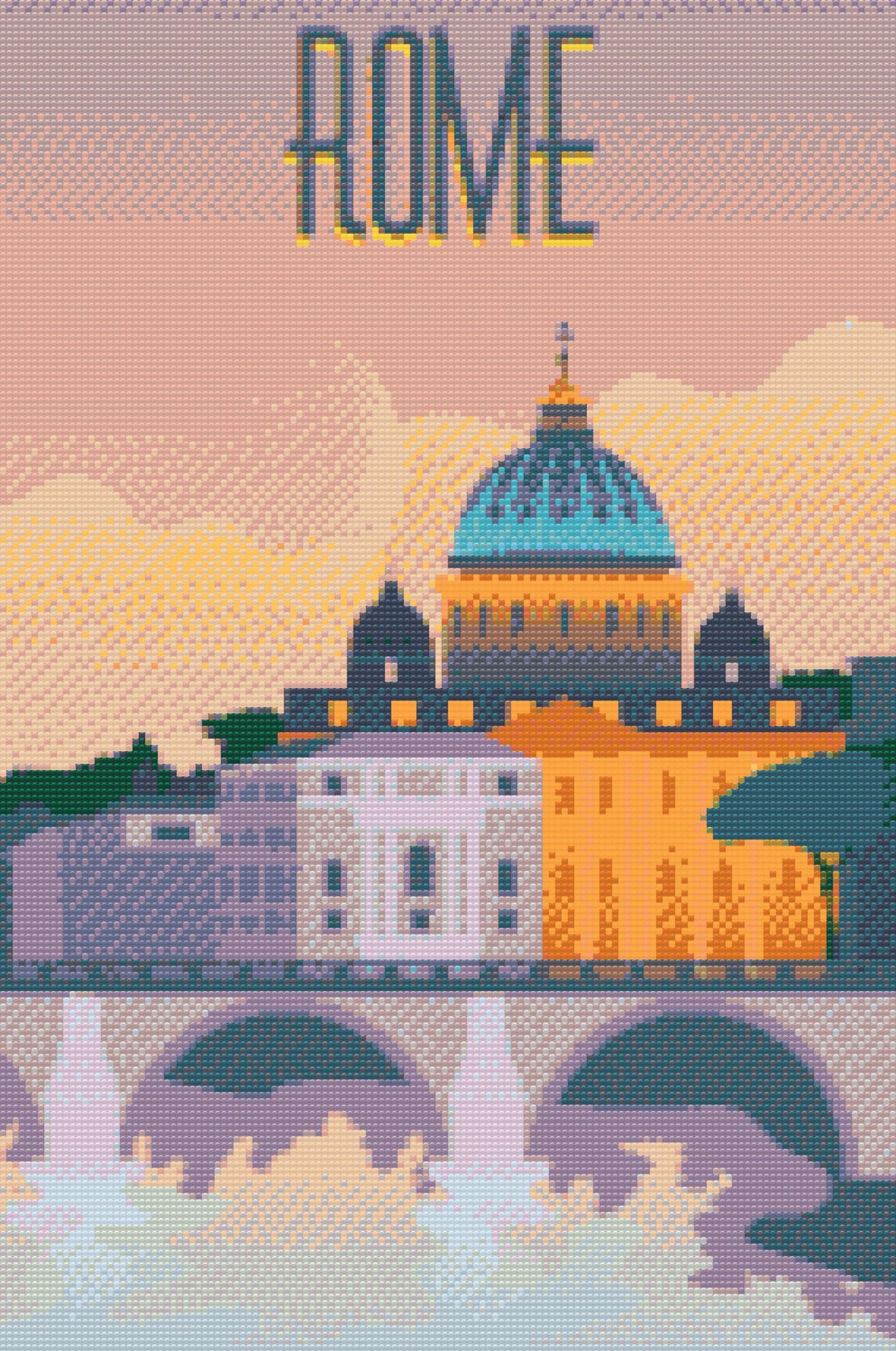 Diamond Painting - Rom, Italien 2