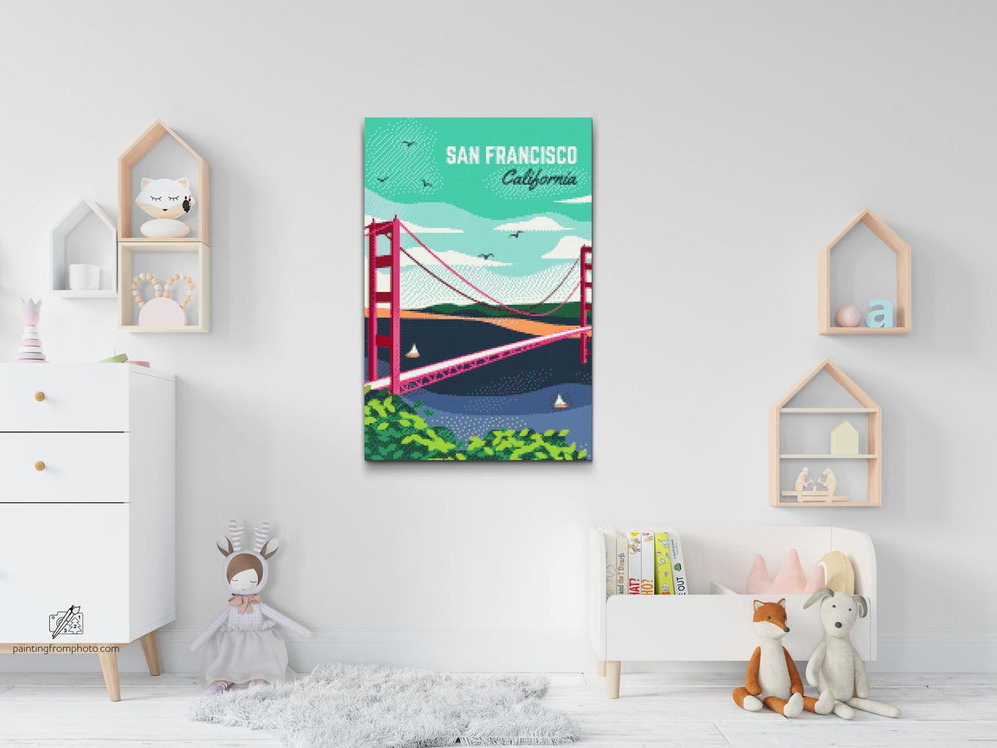 Diamond Painting - San Francisco, USA