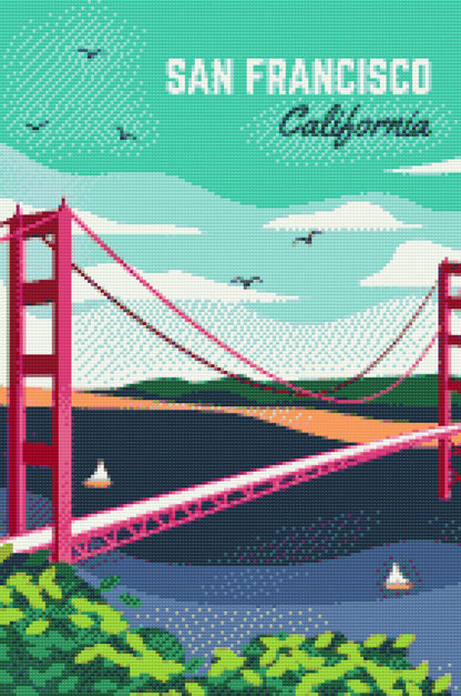 Diamond Painting - San Francisco, USA