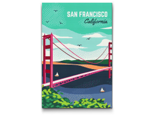 Diamond Painting - San Francisco, USA