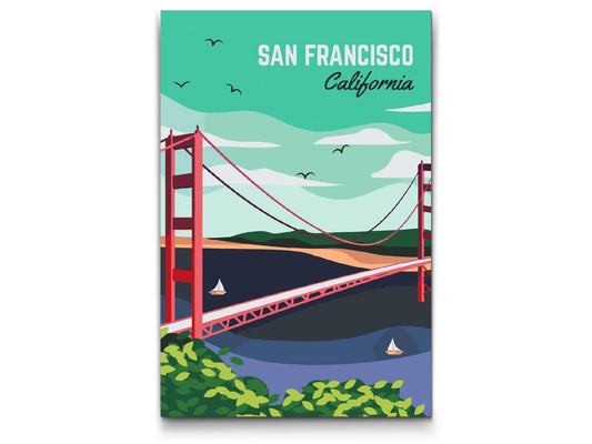 Paint by Numbers - San Francisco, USA