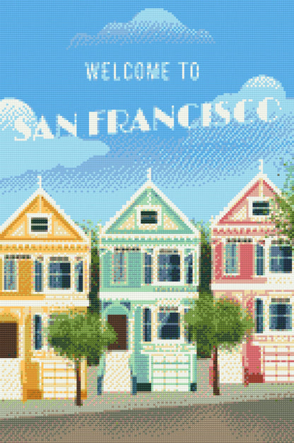 Diamond Painting - San Francisco, USA 2