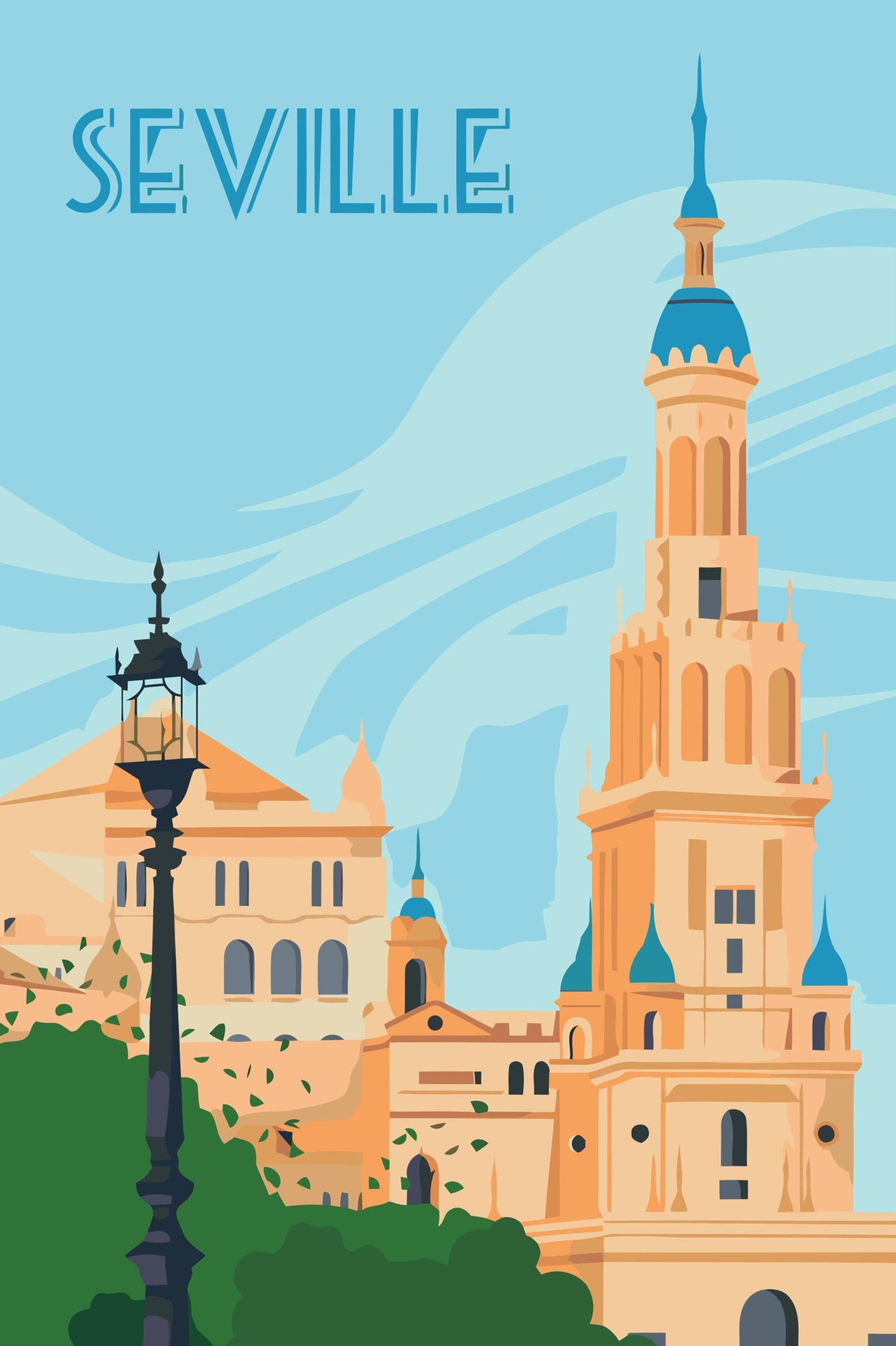 Paint by Numbers - Sevilla, Spanien