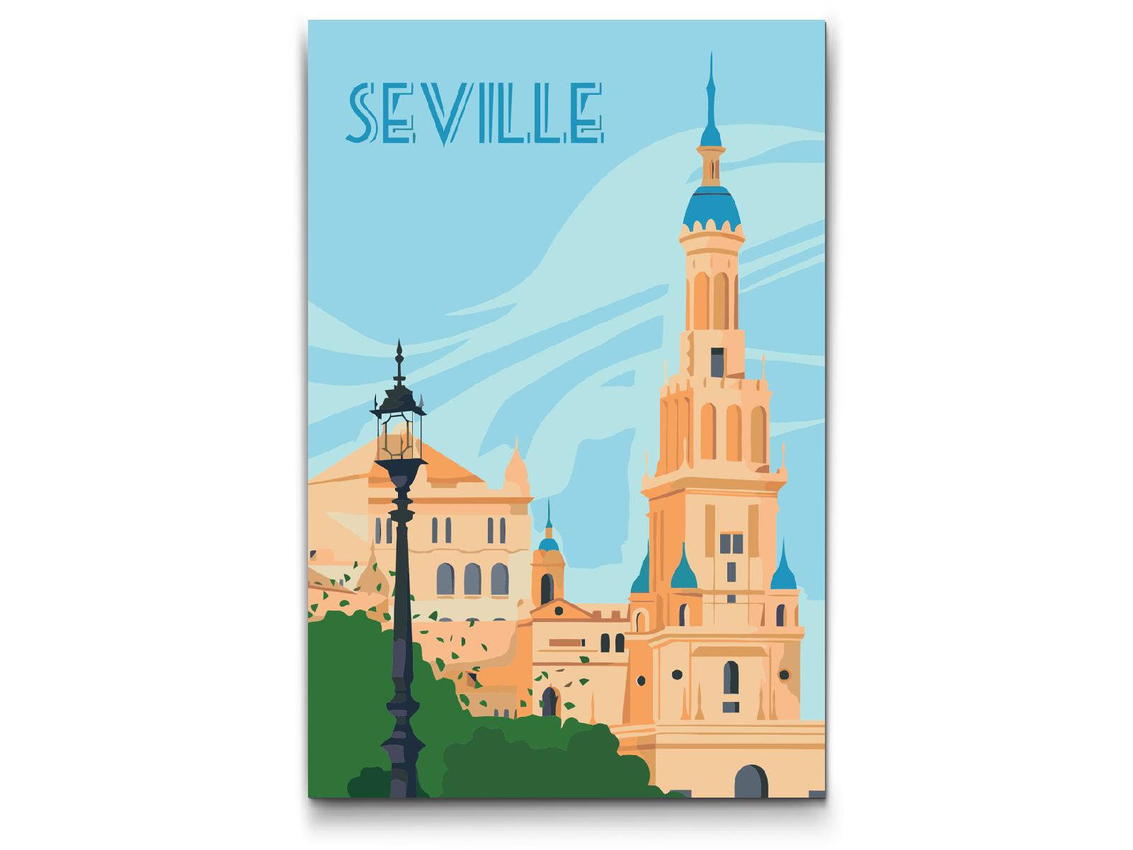 Paint by Numbers - Sevilla, Spanien