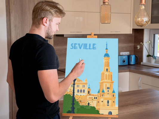 Diamond Painting - Sevilla, Spanien