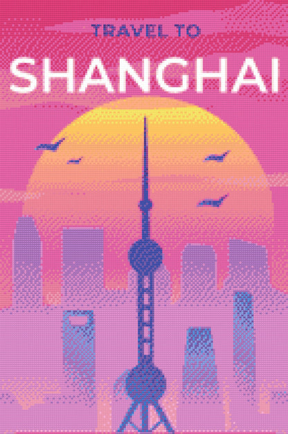 Diamond Painting - Shanghai, Kina