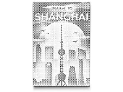 Mal-med-prikker -  Shanghai, Kina
