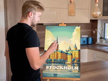 Diamond Painting - Stockholm, Sverige