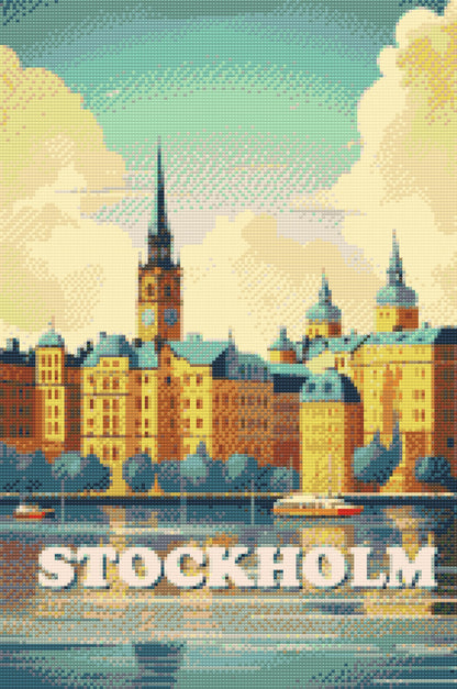 Diamond Painting - Stockholm, Sverige