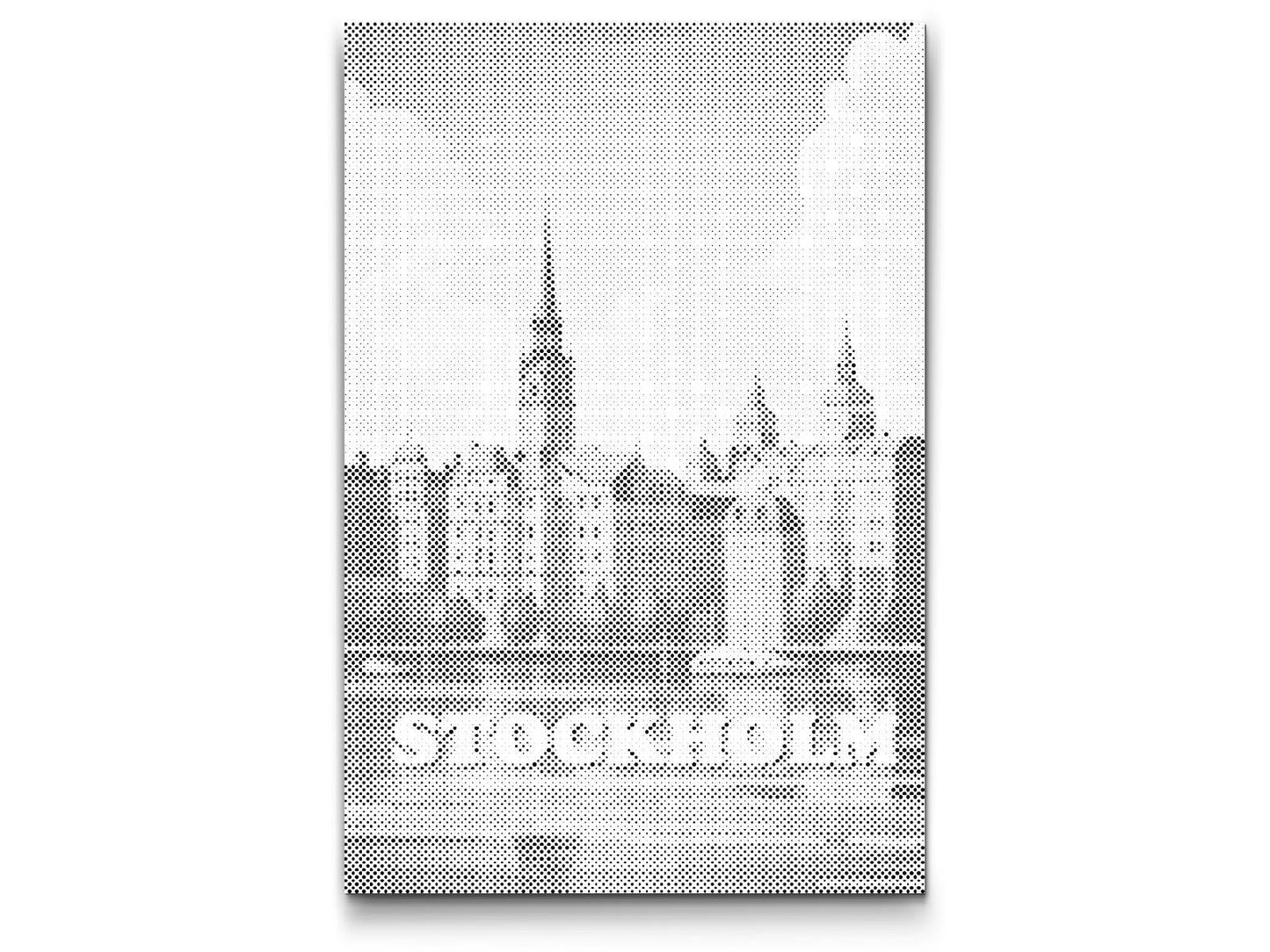 Mal-med-prikker -  Stockholm, Sverige