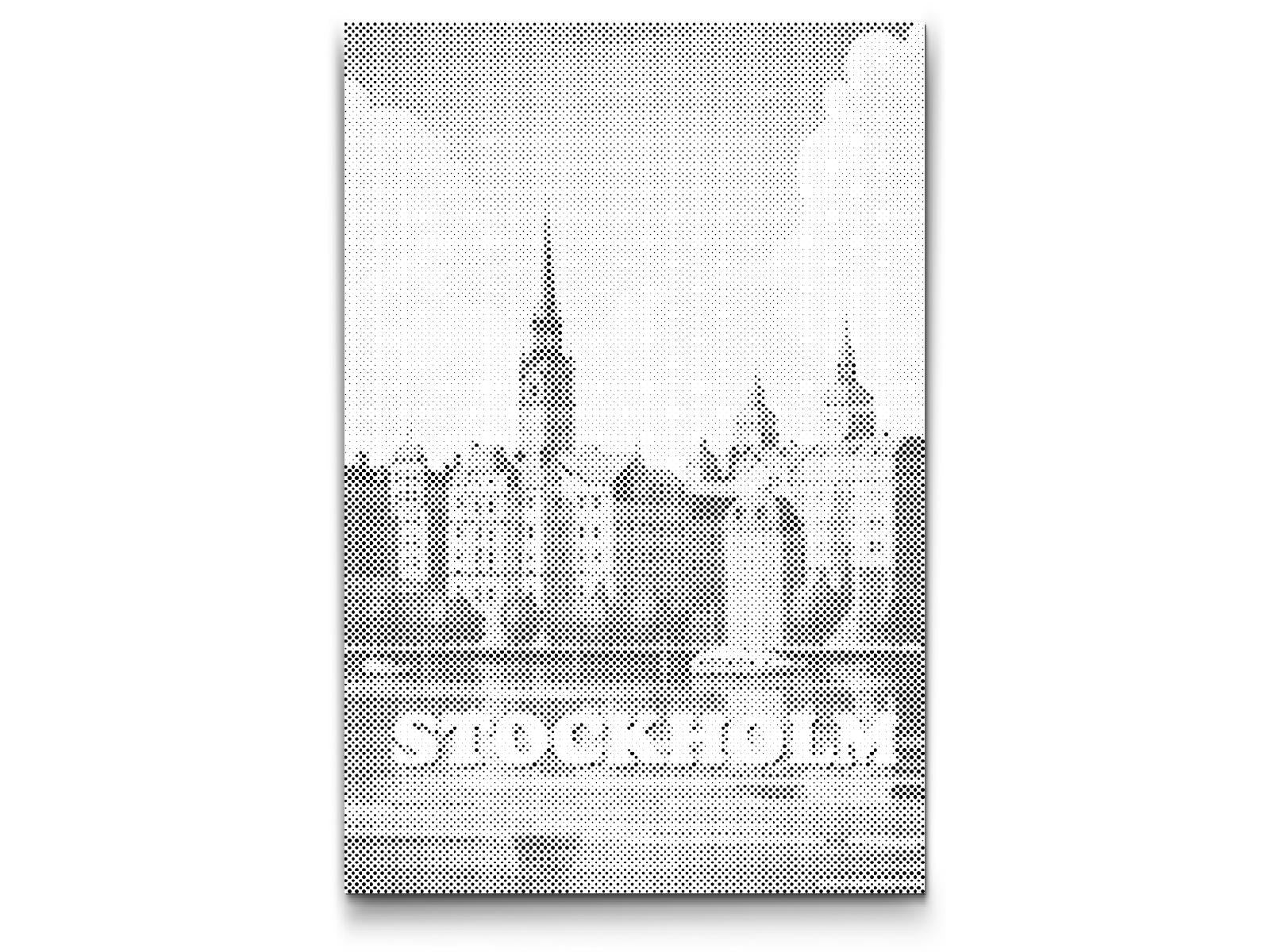 Mal-med-prikker -  Stockholm, Sverige