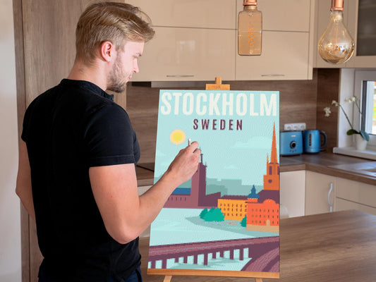 Diamond Painting - Stockholm, Sverige 2