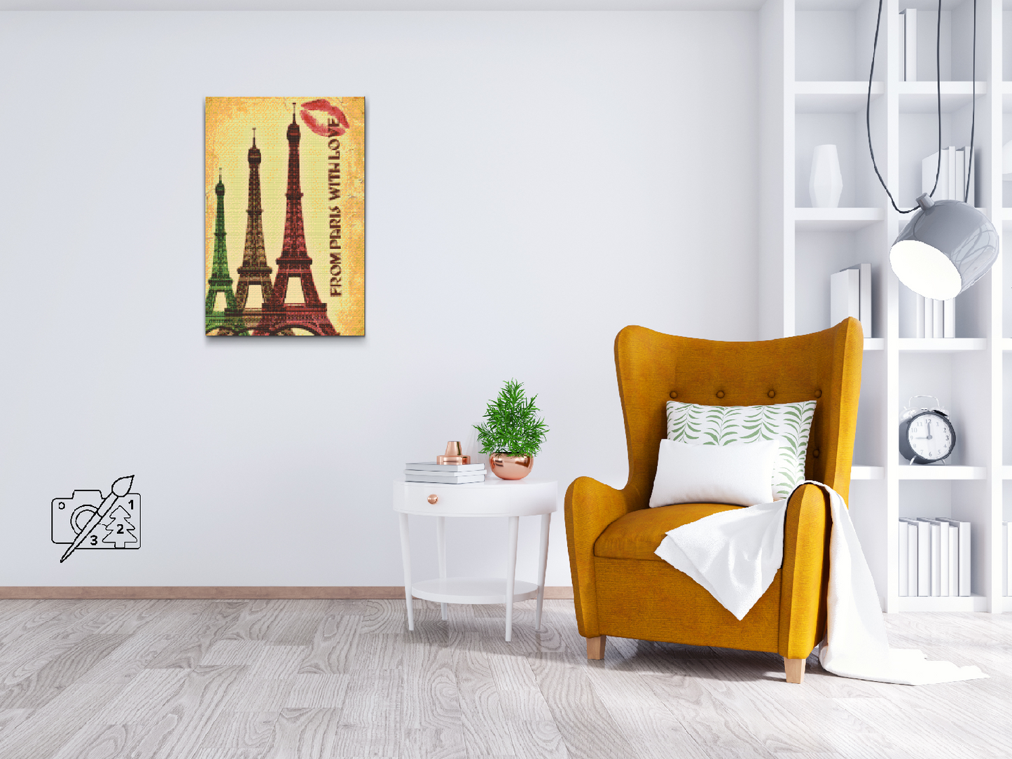 Diamond Painting - Postkort fra Paris