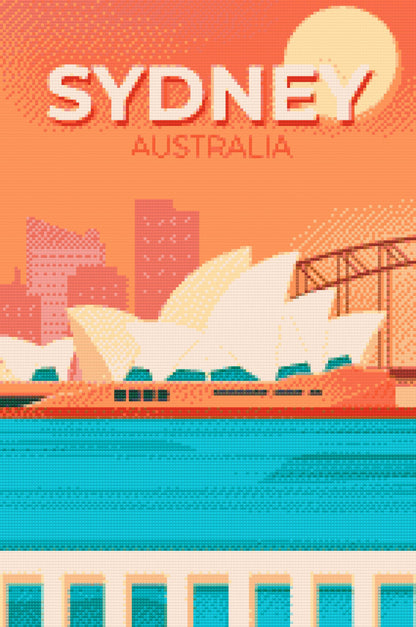 Diamond Painting - Sydney, Australien