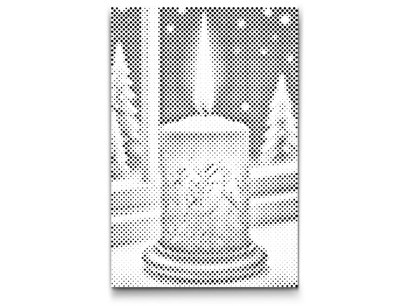 Mal-med-prikker -  Julelys