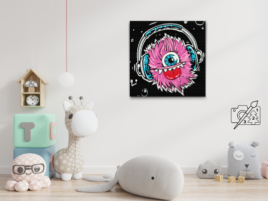 Diamond Painting - Pink Monster
