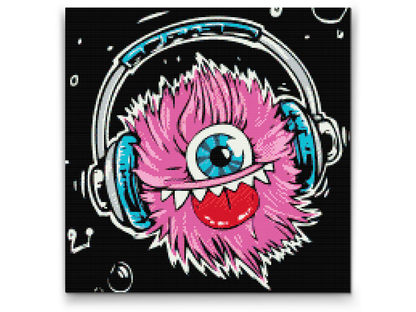 Diamond Painting - Pink Monster