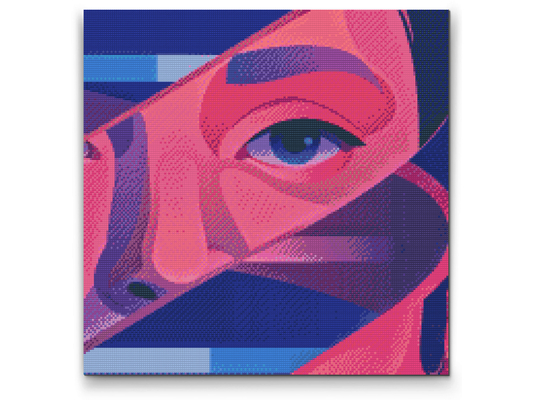 Diamond Painting - Mysterious Face 2
