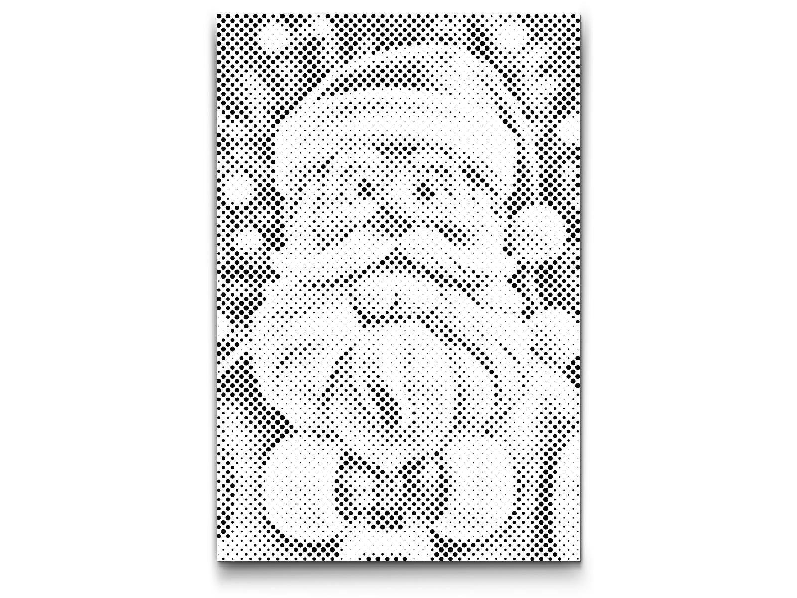 Mal-med-prikker -  Julemanden