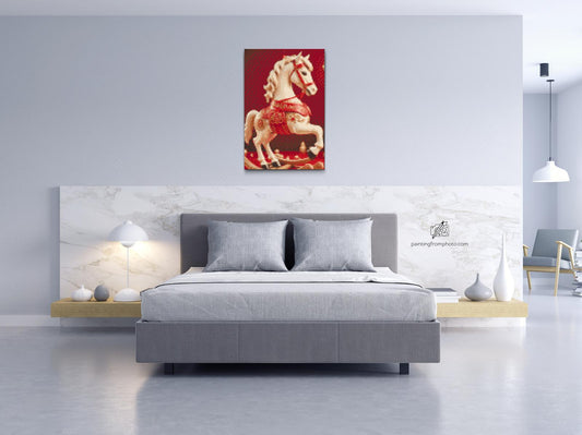 Diamond Painting - Gyngehest