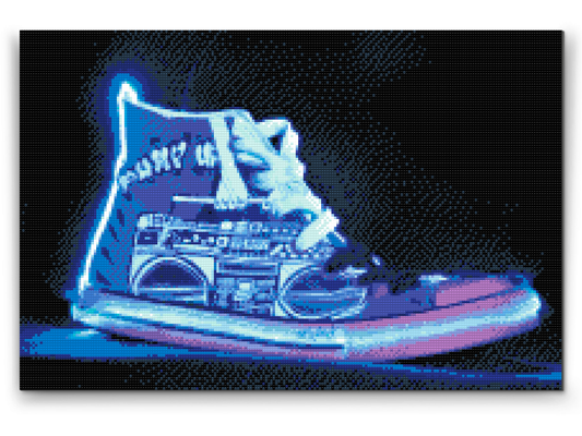 Diamond Painting - Lightning Sneaker
