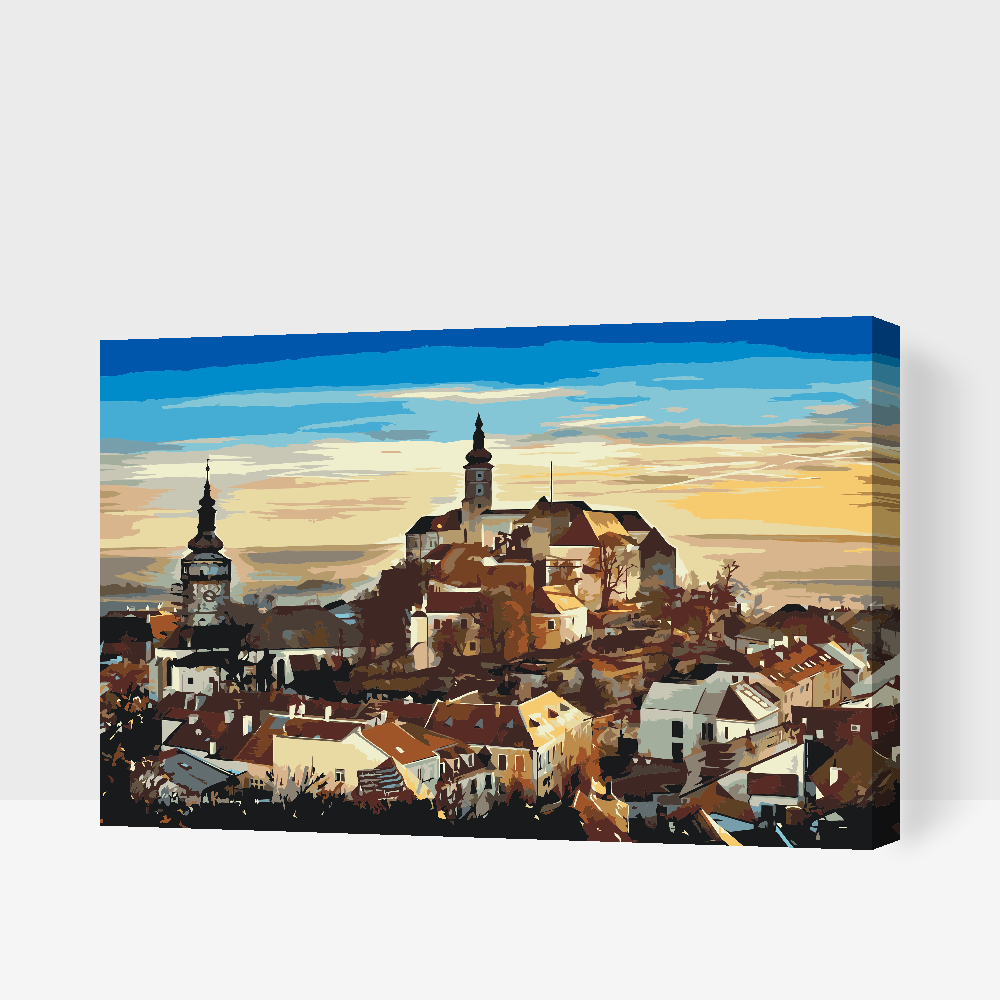 Paint by Numbers - Mikulov, Tjekkiet