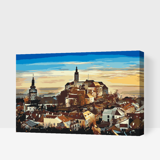 Paint by Numbers - Mikulov, Tjekkiet