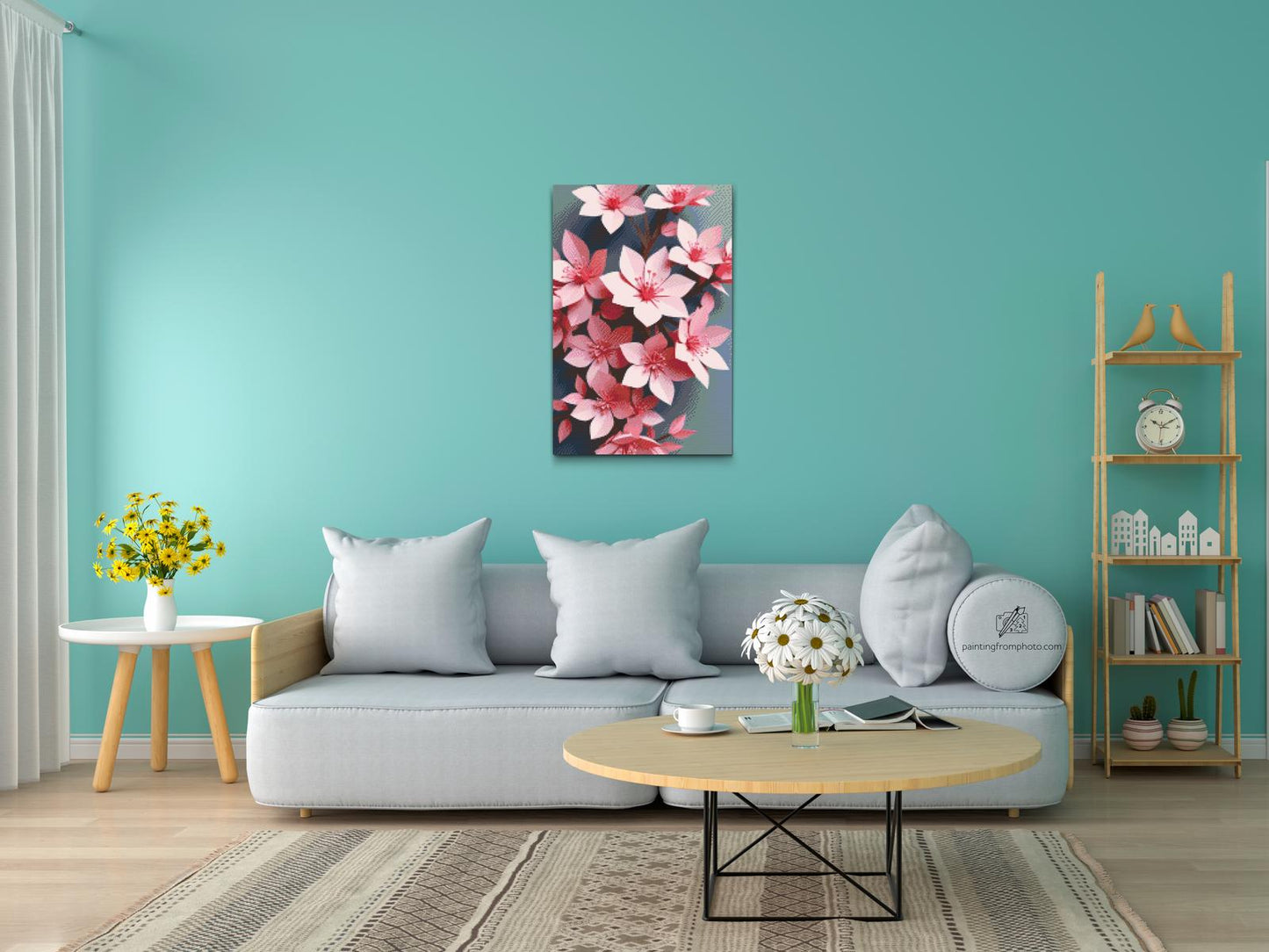 Diamond Painting - Origami-kirsebærblomster