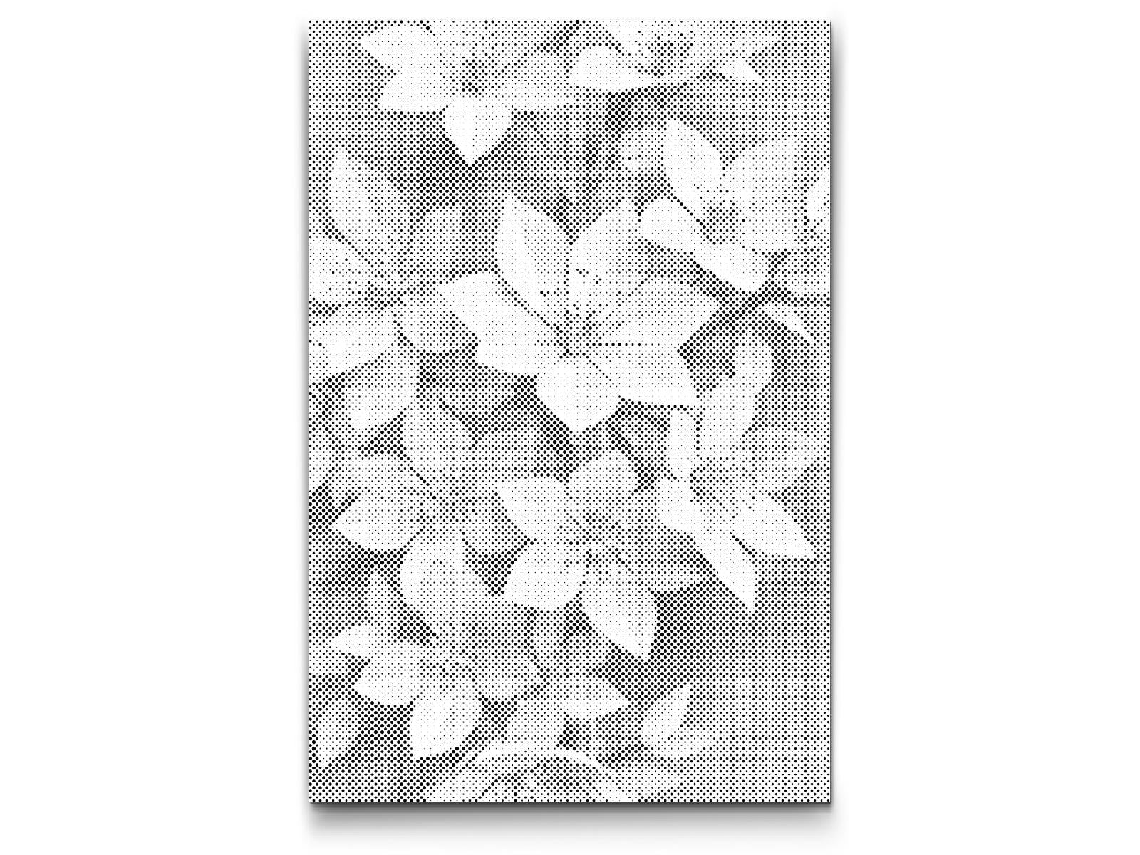 Mal-med-prikker -  Origami-kirsebærblomster