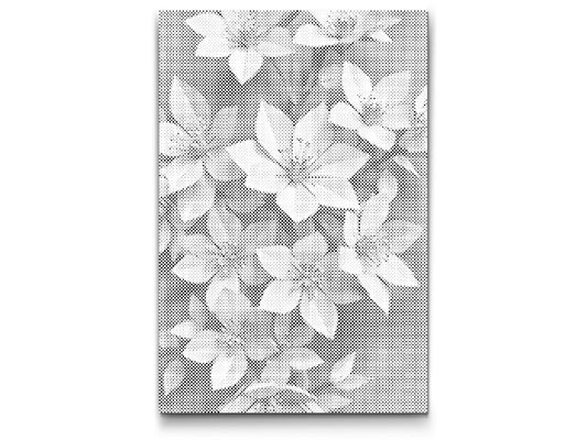 Mal-med-prikker -  Origami-kirsebærblomster