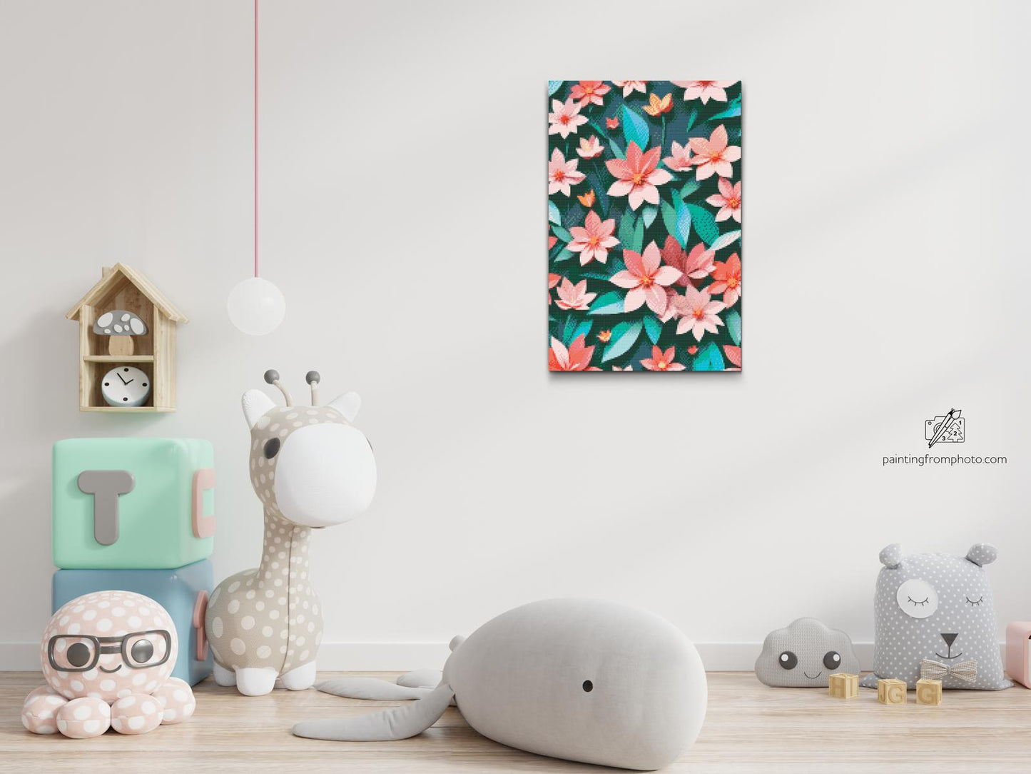 Diamond Painting - Origamiblomster