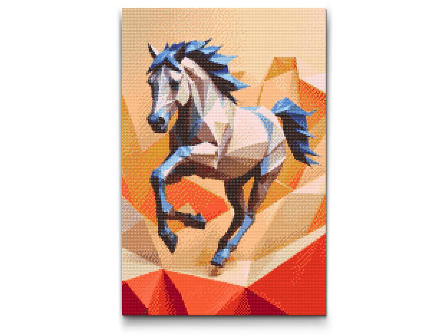 Diamond Painting - Origami-hesteløb