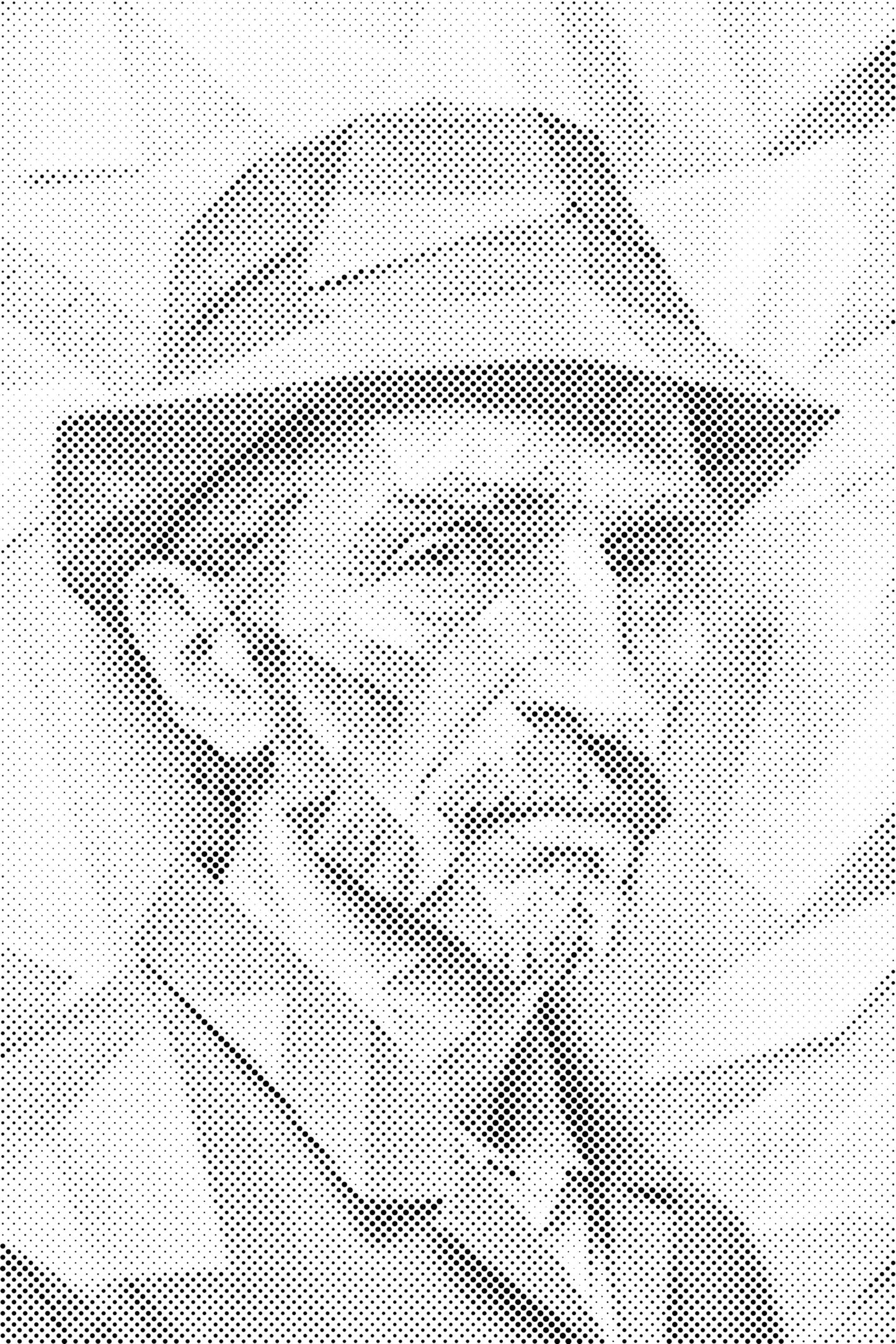 Mal-med-prikker -  Origami Vincent Van Gogh