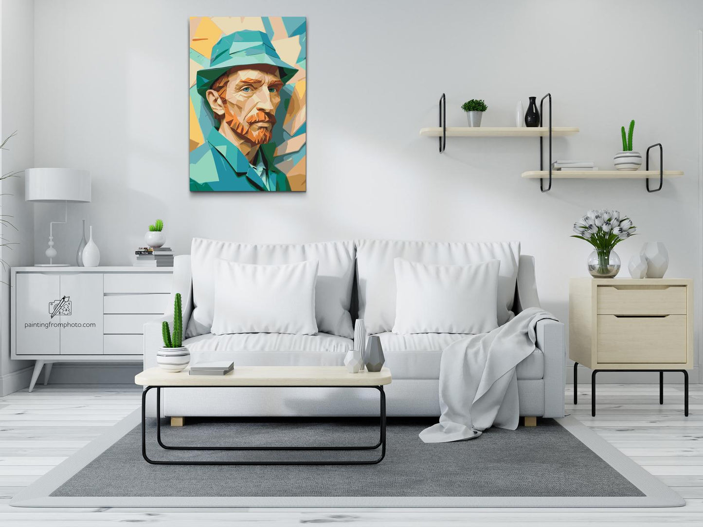 Paint by Numbers - Origami Vincent Van Gogh