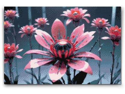 Diamond Painting - Robotblomst