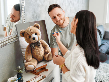 Paint by Numbers - Teddy Bear