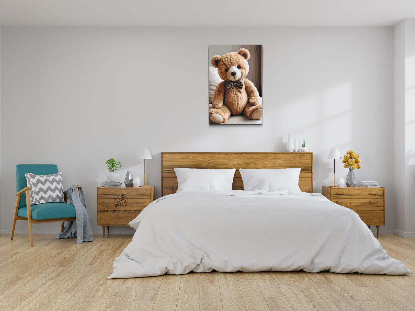 Paint by Numbers - Teddy Bear