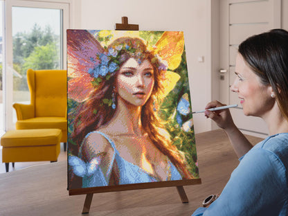 Diamond Painting - Fe fra skoven