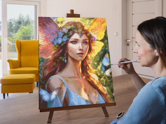Diamond Painting - Fe fra skoven