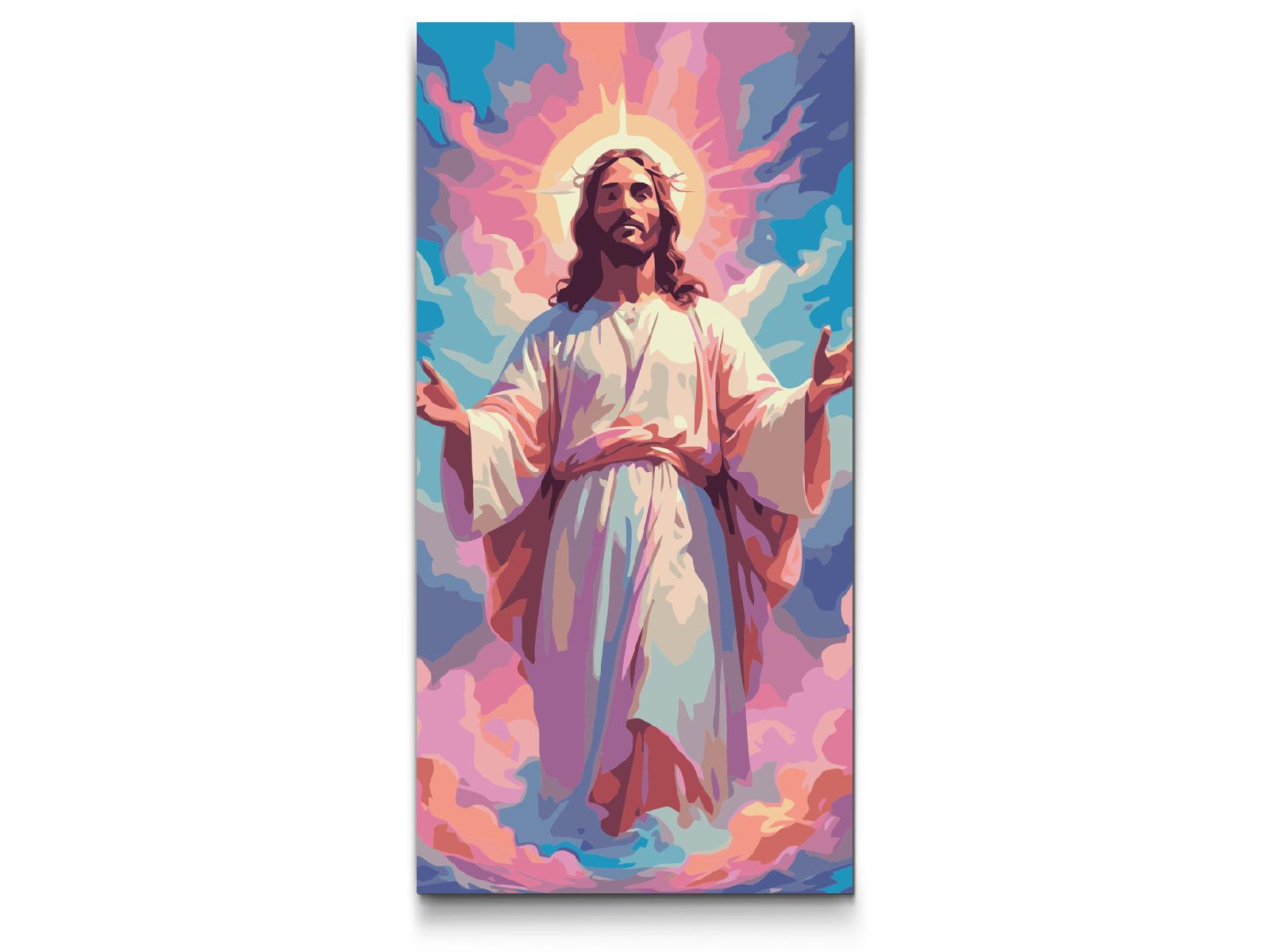 Paint by Numbers - Jesus i himlen